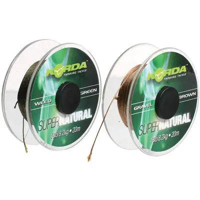 Korda Super Natural Braided Hooklink (20m) by Billing Tackle