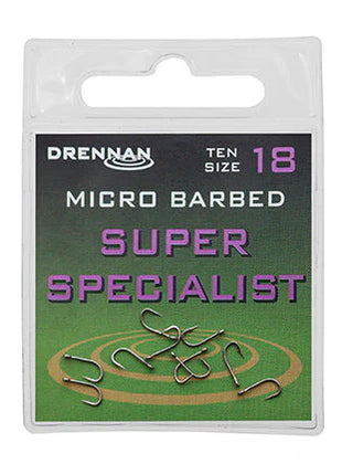 Drennan Micro Barbed Super Specialist by Billing Tackle