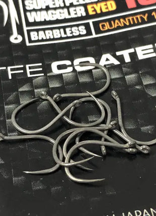 Guru Super Pellet Waggler Eyed Barbless PTFE Coated | ALL SIZES by Billing Tackle