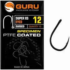Guru Super XS Eyed Barbless PTFE Coated | ALL SIZES by Billing Tackle