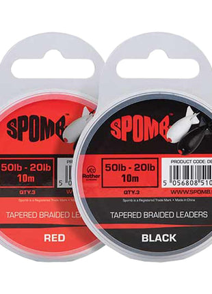 SPOMB Tapered Braided Leader by Billing Tackle