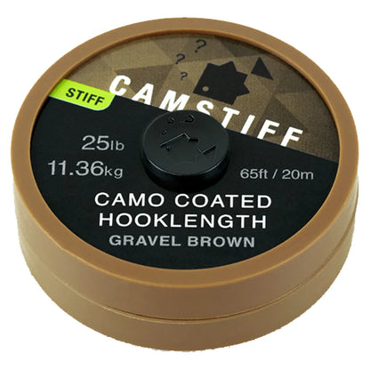 Thinking Camstiff & Camsoft Coated Hooklengths – 25lb (11.36kg), 65ft (20m)