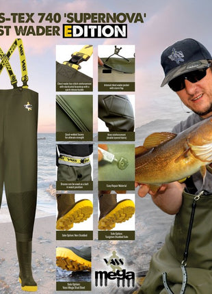 Vass-Tex 740E Supernova Chest Wader