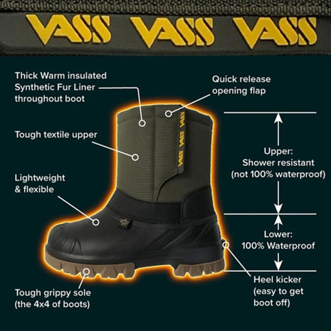 Vass Hybrid Thermo Fishing Boot