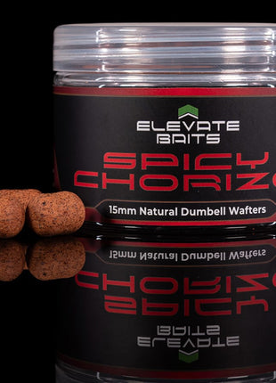 Elevate Baits Natural Dumbell Wafters by Billing Tackle