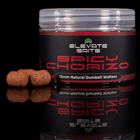 Elevate Baits Natural Dumbell Wafters by Billing Tackle