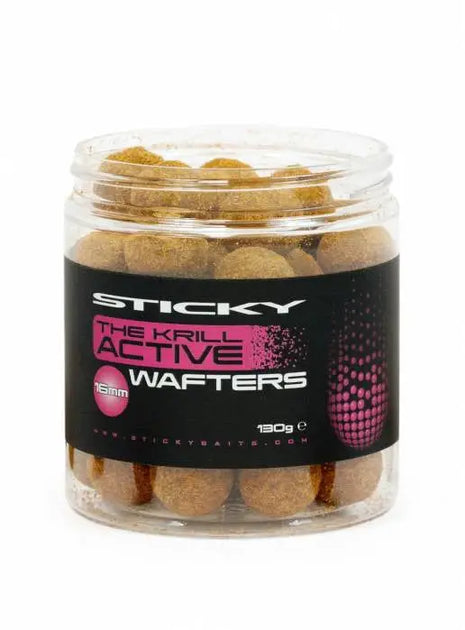 Sticky Active Wafters Krill Manilla + MORE (16mm & 20mm) by Billing Tackle