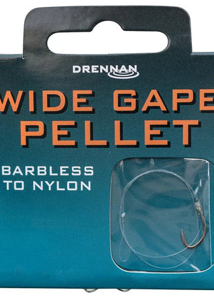 Drennan Wide Gape Pellet Barbless to Nylon Barbless to Nylon by Billing Tackle