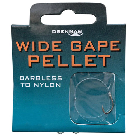 Drennan Wide Gape Pellet Barbless to Nylon Barbless to Nylon by Billing Tackle