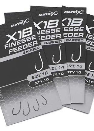 Matrix X1B Finesse Feeder Barbed by Billing Tackle