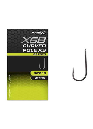 Matrix X6B Curved Pole XS Barbed by Billing Tackle