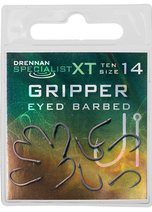 Drennan Specialist XT Gripper Eyed Barbed by Billing Tackle