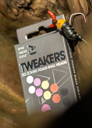 OMC Tweakers Zig Zombie Foam Ball Heads by Billing Tackle