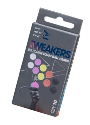 OMC Tweakers Zig Zombie Foam Ball Heads by Billing Tackle